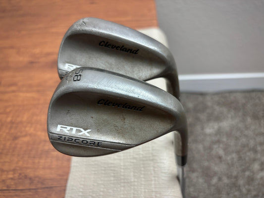Cleveland RTX ZipCore Raw Wedge Set (54,58)