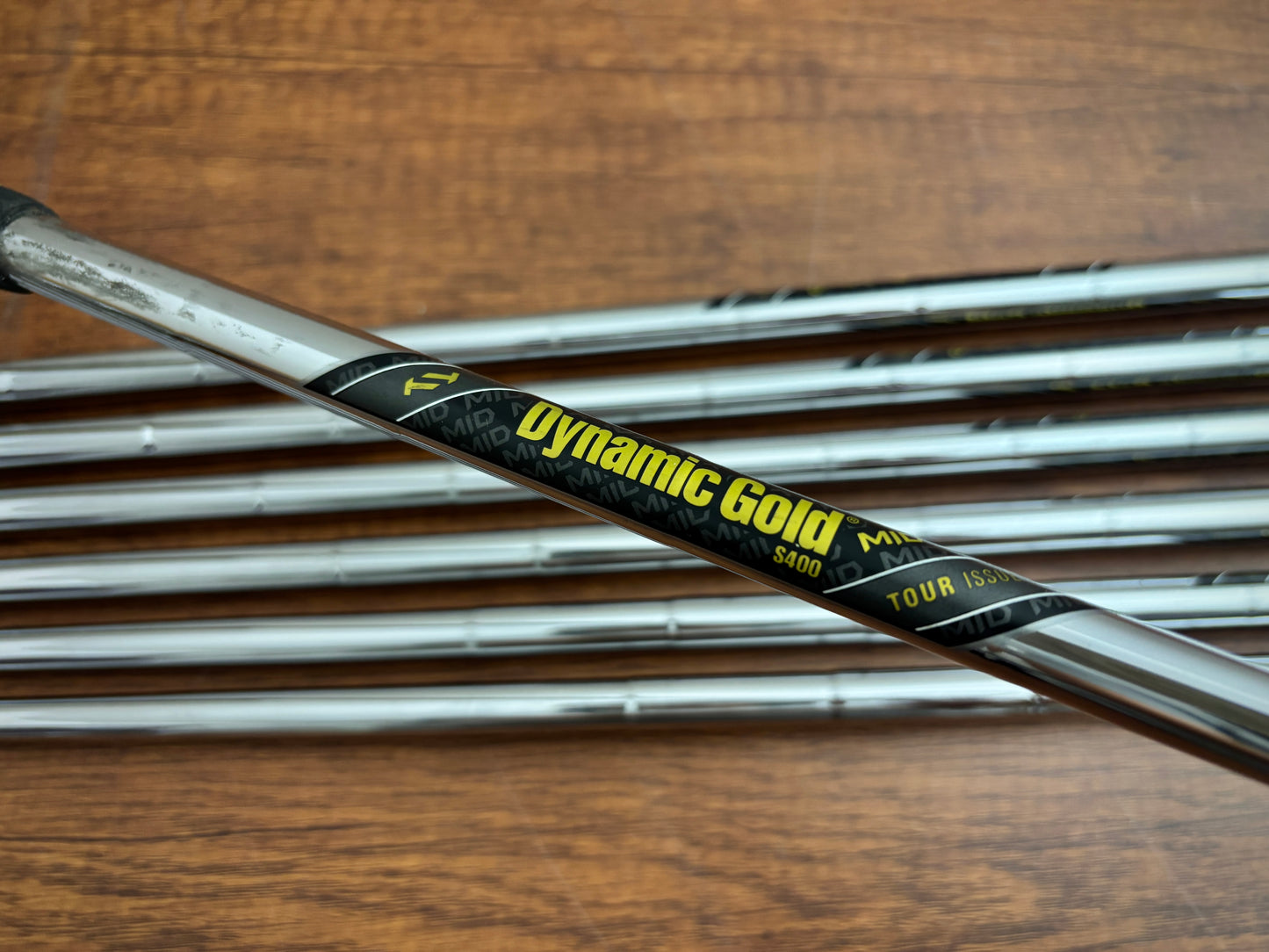 Callaway Apex ‘24 TCB Limited Edition Raw Forged Iron Set 4-10 / Dynamic Gold S400 Stiff