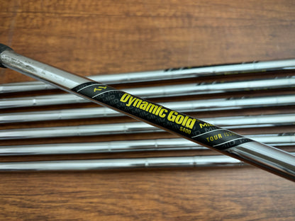 Callaway Apex ‘24 TCB Limited Edition Raw Forged Iron Set 4-10 / Dynamic Gold S400 Stiff
