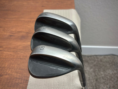 Titleist Vokey SM9 Black Wedge Set (52,56,60)
