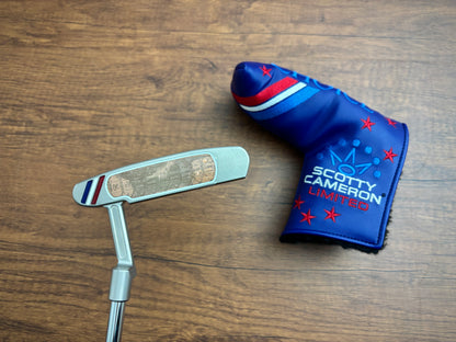 *NEW* Titleist Scotty Cameron Champions Choice Button Back Teryllium Putter 35” + headcover
