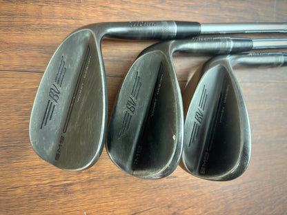 Titleist Vokey SM9 Black Wedge Set (52,56,60)