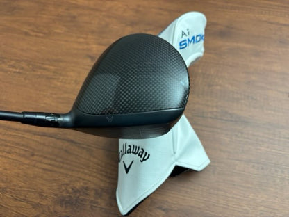 (Left-handed) Callaway Paradym Ai Smoke Max D Driver 10.5* + headcover / Regular Flex