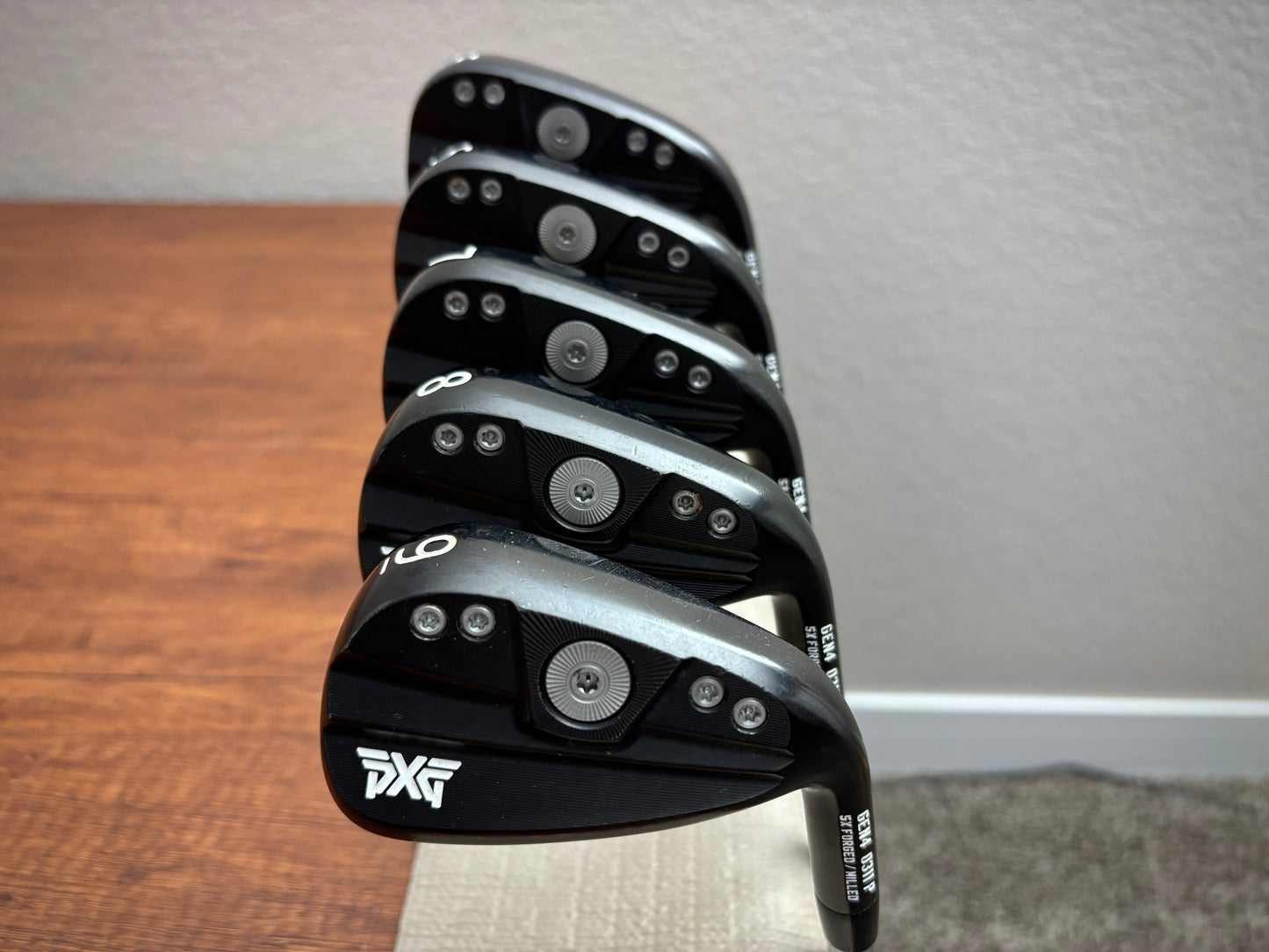PXG 0311 P Gen 4 Black Iron Set 5-9 / True Temper Elevate Stiff