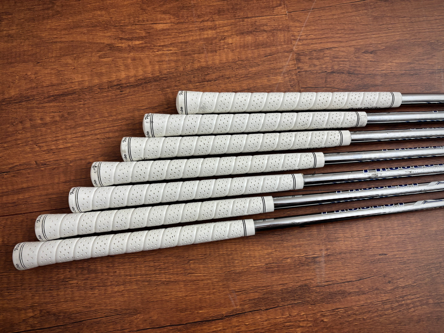 (Left-handed) +1" Taylormade P790 '21 Iron Set 4-PW / Project X LZ 6.0 Stiff