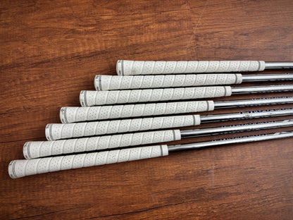 (Left-handed) +1" Taylormade P790 '21 Iron Set 4-PW / Project X LZ 6.0 Stiff