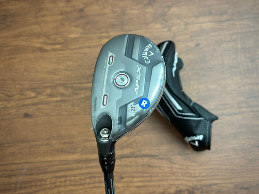 (Left-handed) *NEW IN PLASTIC* Callaway Apex 21 4-hybrid / Regular Flex