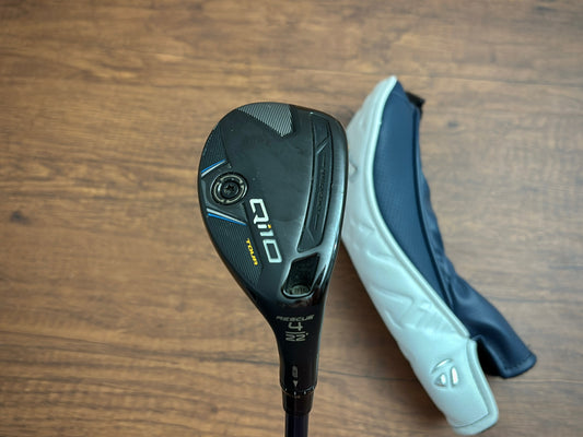 Taylormade Qi10 Tour 4-hybrid + headcover / Fujikura Ventus Velocore X-Stiff