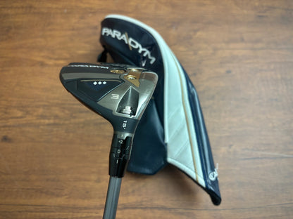 Callaway Paradym Triple Diamond 3-Wood + headcover / Stiff
