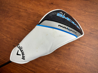 Callaway Paradym Ai Smoke Ti 340 Mini Driver 13.5* + headcover / X-Stiff