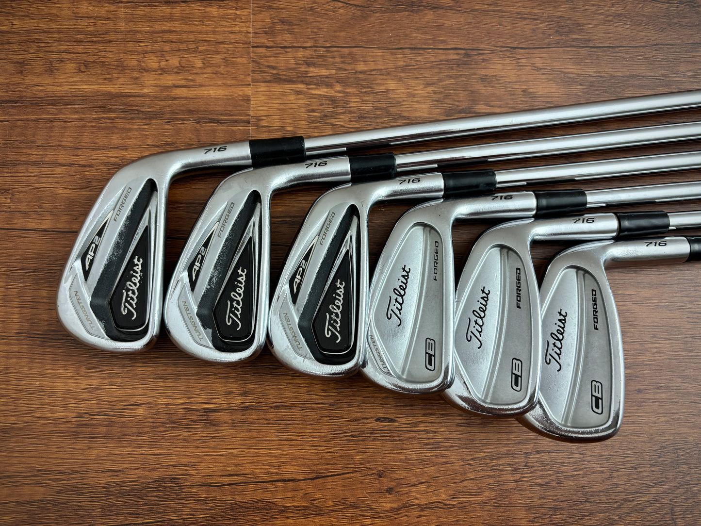 Titleist AP2 716 / CB Combo Iron Set 4-9 / Stiff