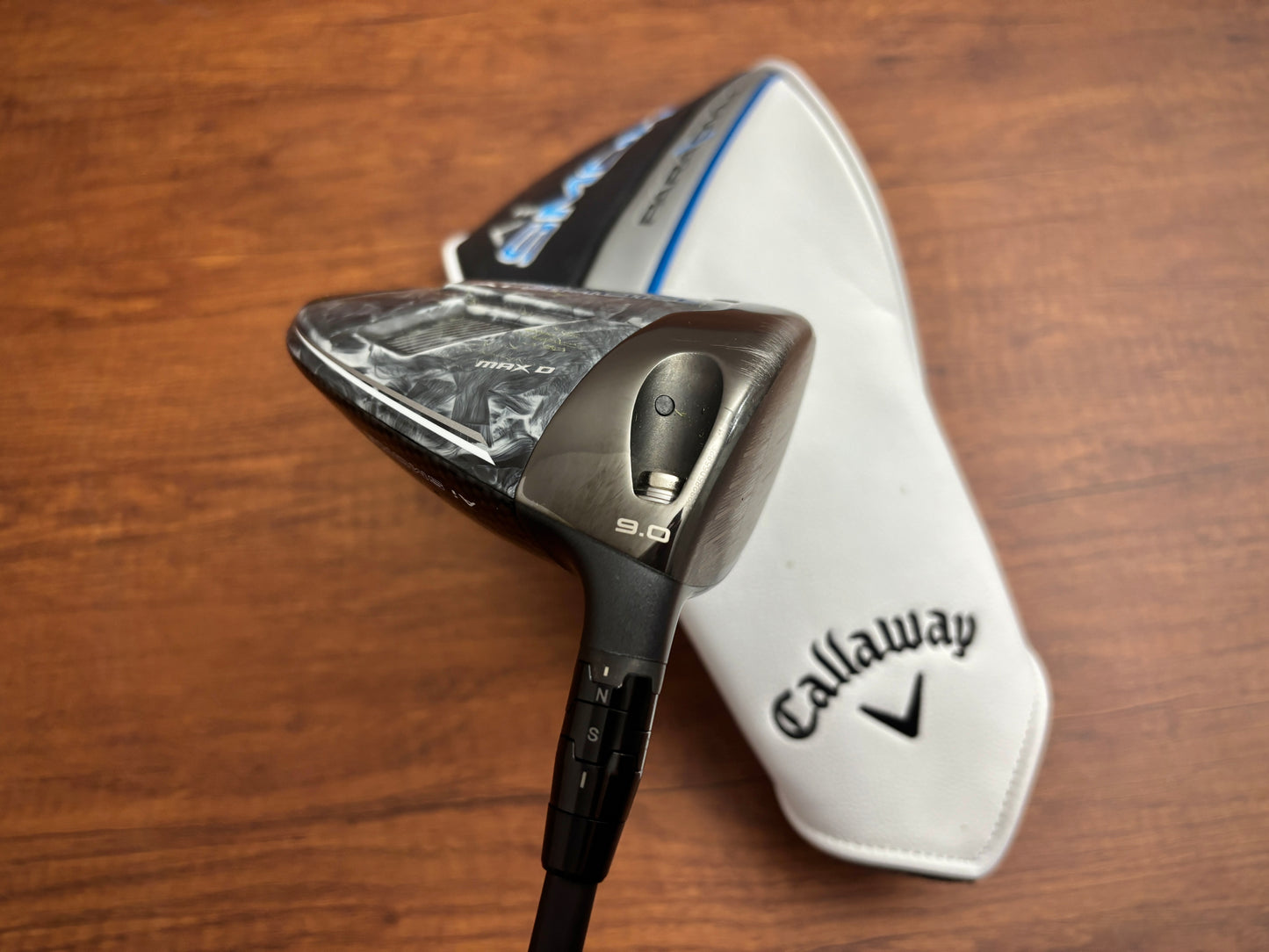Callaway Ai Smoke Max D Driver 9* + headcover / Stiff