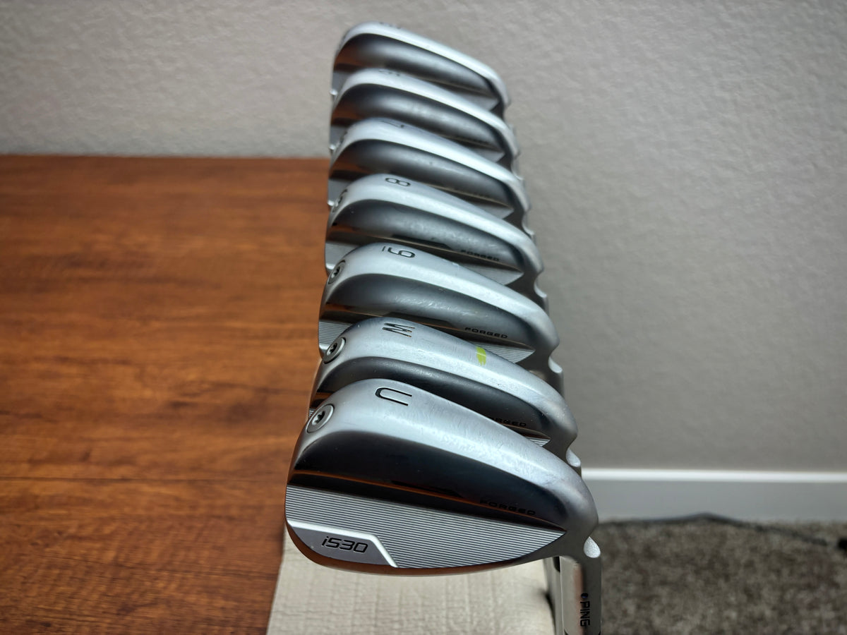 (+1") Ping i530 Forged Iron Set 5-UW / KBS Tour C-Taper Lite 115 X-Stiff