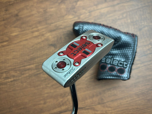Titleist Scotty Cameron Square Back Select Putter 34.5" + headcover