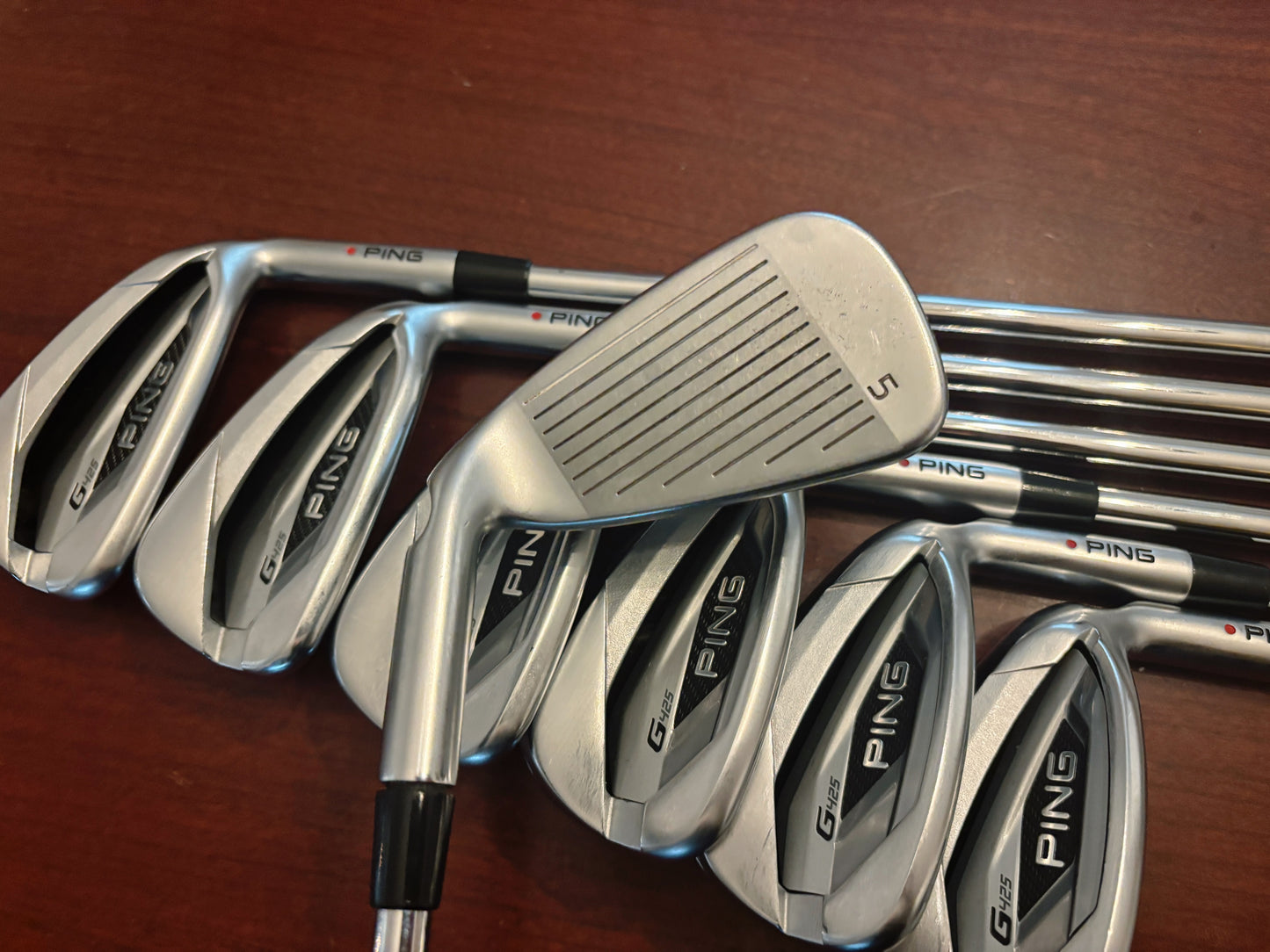 (+1.25”) Ping G425 Iron Set 5-UW / Ping AWT 2.0 Regular Flex