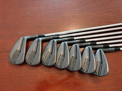 Cobra King Forged TEC Black ‘23 Iron Set 5-GW / True Temper Elevate Regular Flex