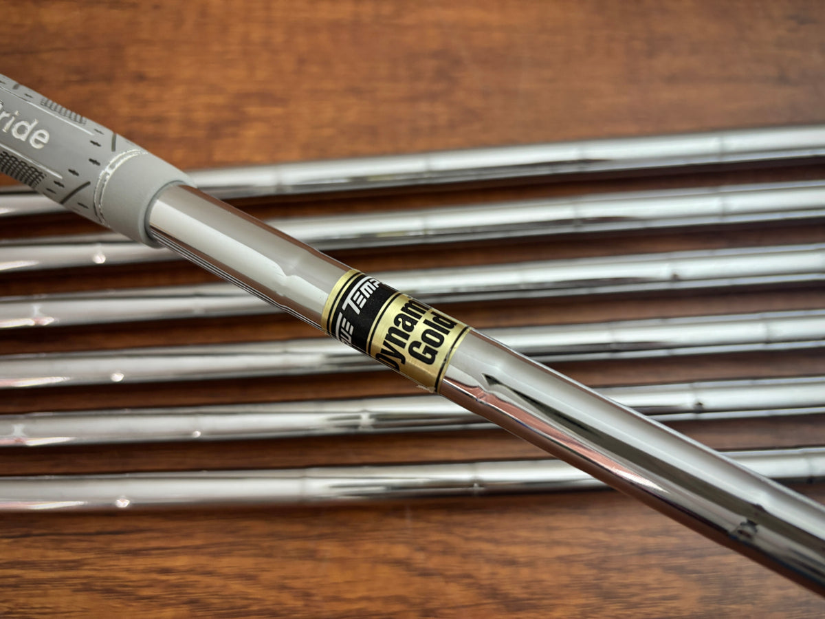 (+1") Srixon ZX5 Mkii / ZX7 Mkii Iron Set 4-PW / Dynamic Gold S300 Stiff
