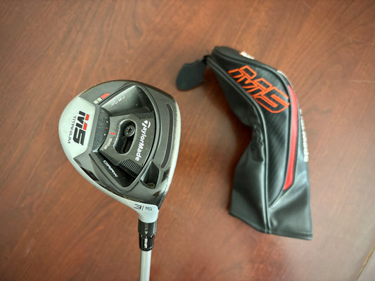 Taylormade M5 Titanium 3-Wood + headcover / Stiff