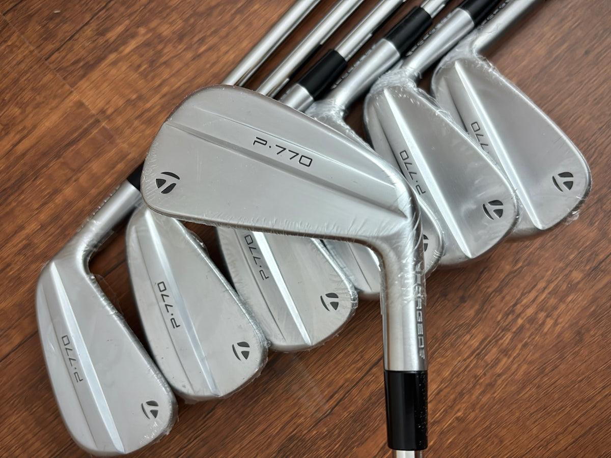 *NEW IN PLASTIC* Taylormade P770 '24 Forged Iron Set 4-PW / Dynamic Gold S300 Stiff