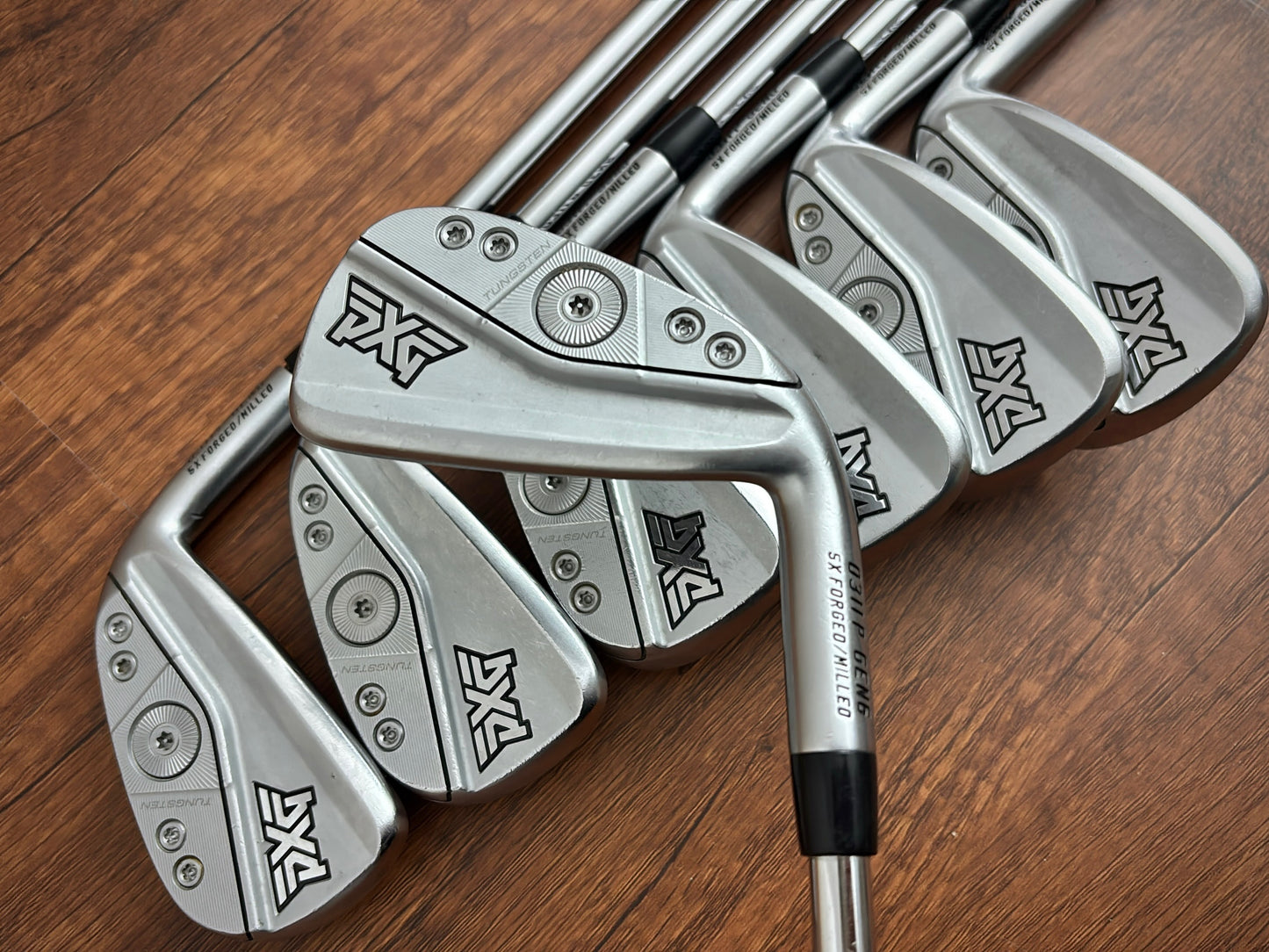 PXG 0311 P Gen 6 Double Chrome Iron Set 4-PW / KBS Tour X-Stiff