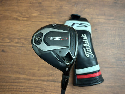 Titleist TS2 3-Wood + headcover / X-Stiff
