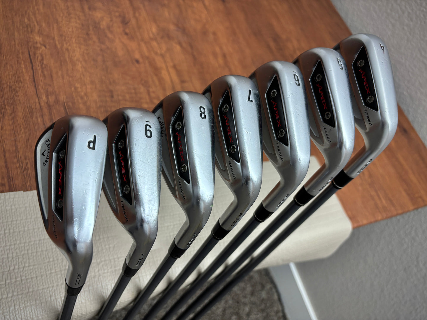 Callaway Apex Ai300 Iron Set 4-PW / Project X Denali 6.0 Stiff