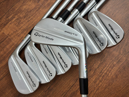 Taylormade RORS Proto Iron Set 4-PW KBS Tour C-Taper 120 Stiff