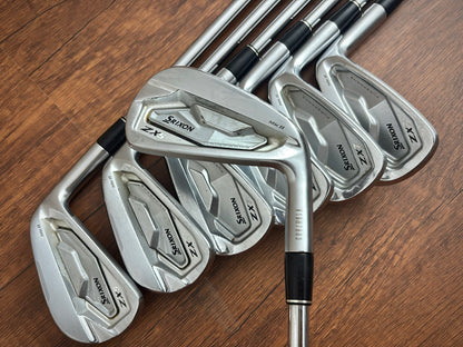 (+1") Srixon ZX5 Mkii / ZX7 Mkii Iron Set 4-PW / Dynamic Gold S300 Stiff
