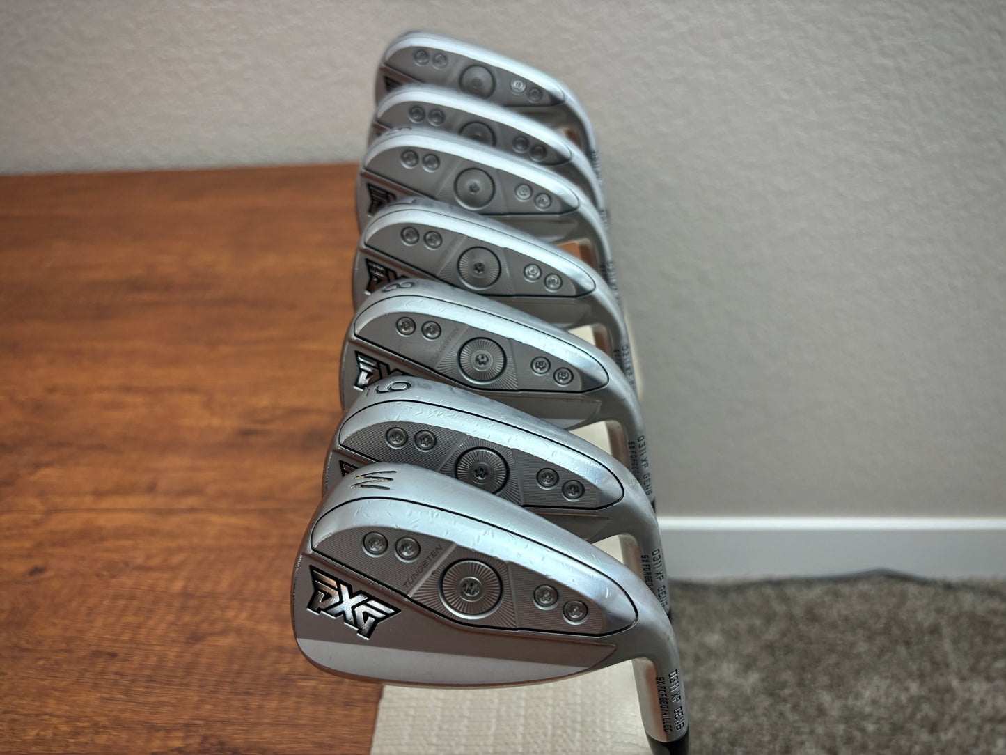 PXG 0311 XP Gen 6 Double Chrome Iron Set 4-PW / True Temper Elevate Stiff
