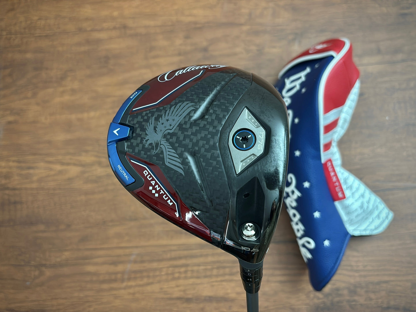 Callaway Quantum USA 250 Triple Diamond Limited Edition Driver 10.5* + headcover / Stiff