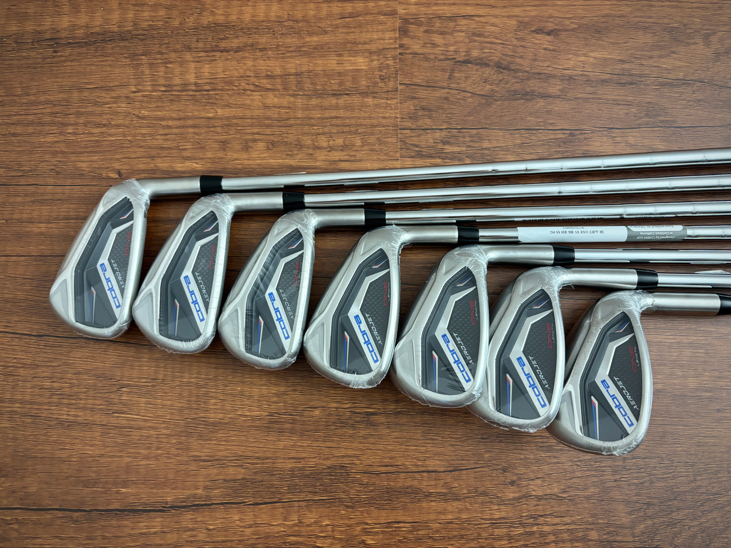 *NEW IN PLASTIC* Cobra Aerojet One Length Iron Set 5-GW / KBS Tour Lite Stiff