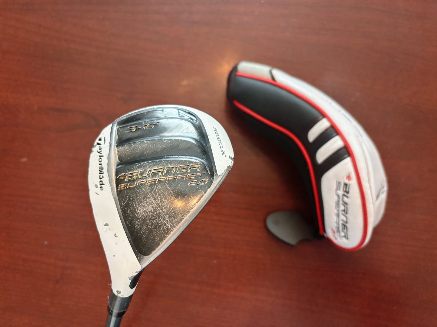 Taylormade Burner Superfast 2.0 3-hybrid + headcover / Stiff
