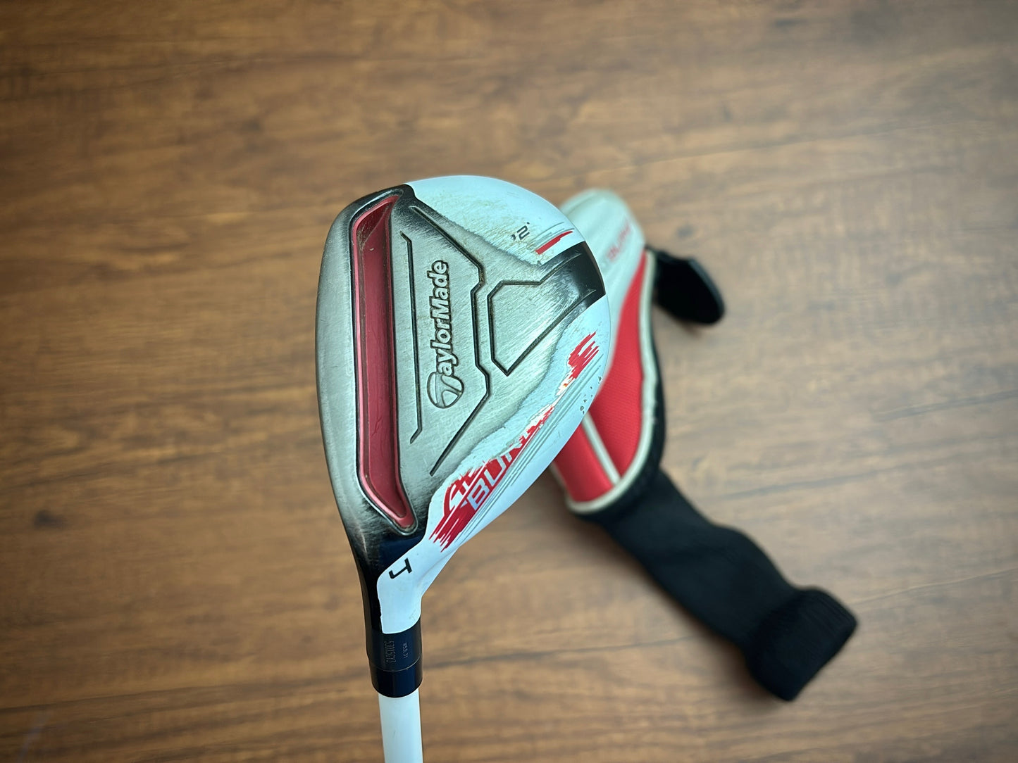 (Left-handed) Taylormade AeroBurner 4-hybrid + headcover / Regular Flex