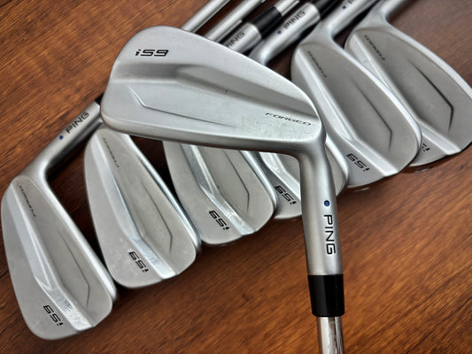 Ping i59 Iron Set 4-PW / Cushin Z-Z65 Stiff Flex Shafts