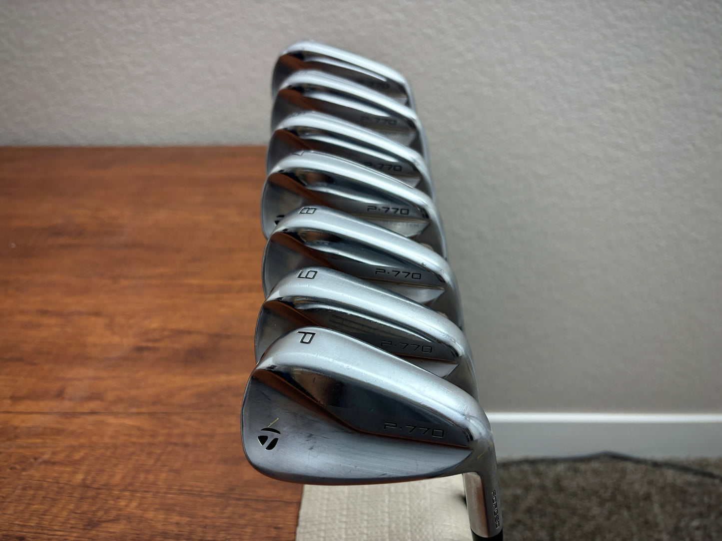 Taylormade P770 Iron Set 4-PW / Mitsubishi MMT X-Stiff Graphite
