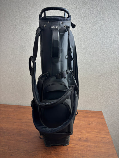 Pins & Aces Golf Stand Bag Black