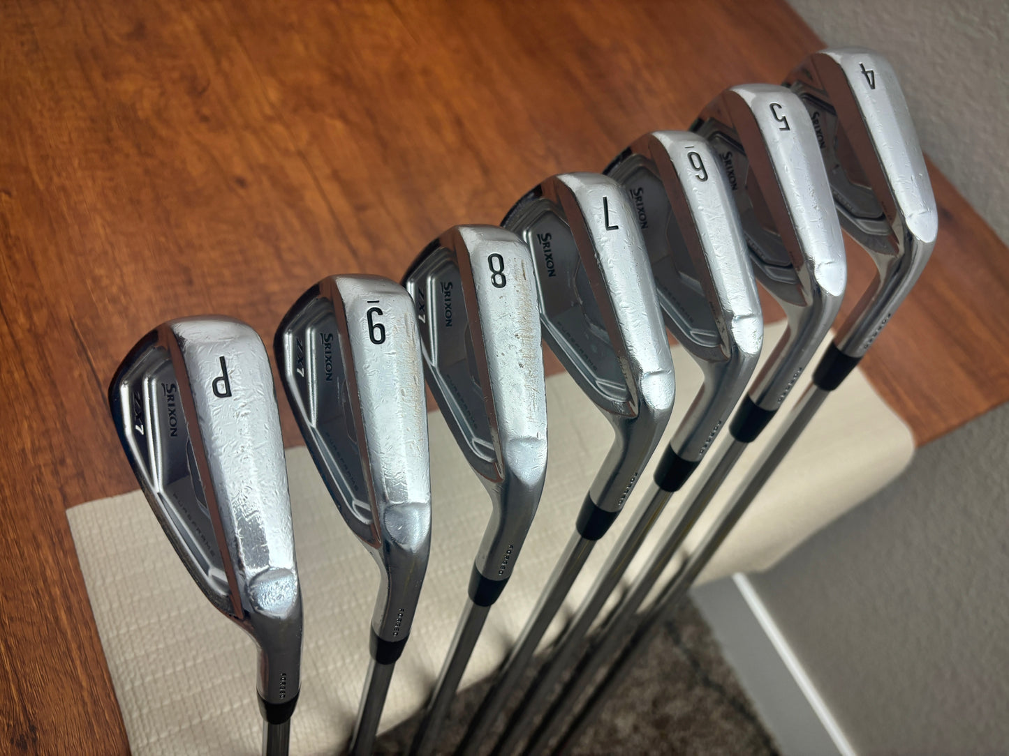 (+1”) Srixon ZX5 Mkii / ZX7 Mkii Iron Set 4-PW / KBS Stiff+