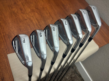 (+1”) Srixon ZX5 Mkii / ZX7 Mkii Iron Set 4-PW / KBS Stiff+