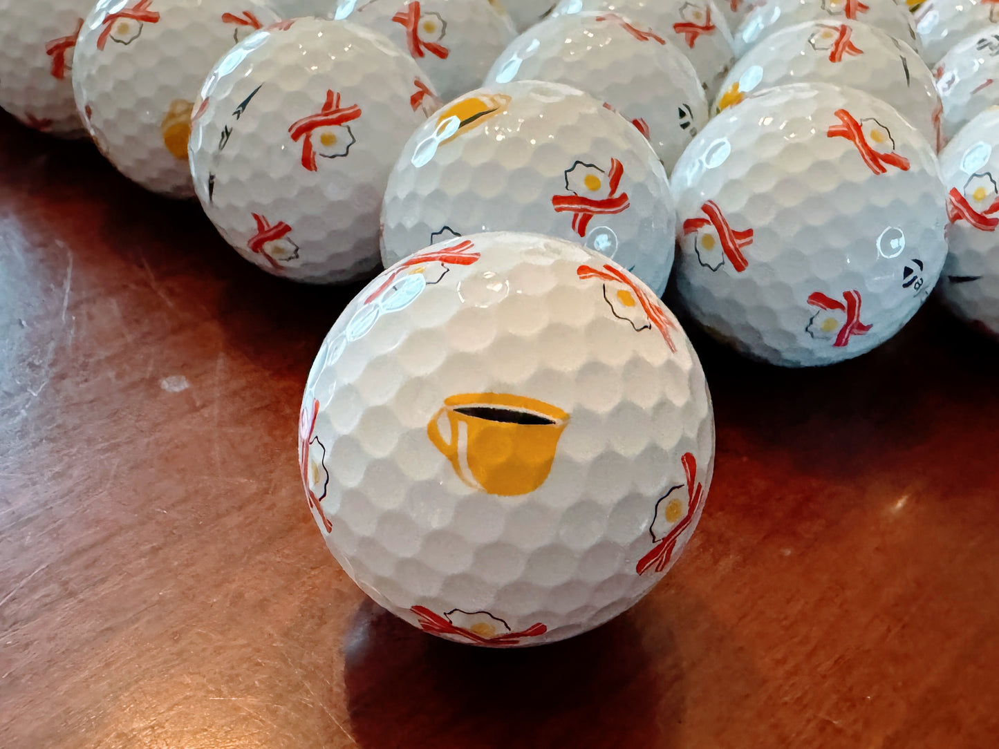 *NEW* Taylormade TP5 pix Bacon & Eggs Golf Balls (3 dozen)