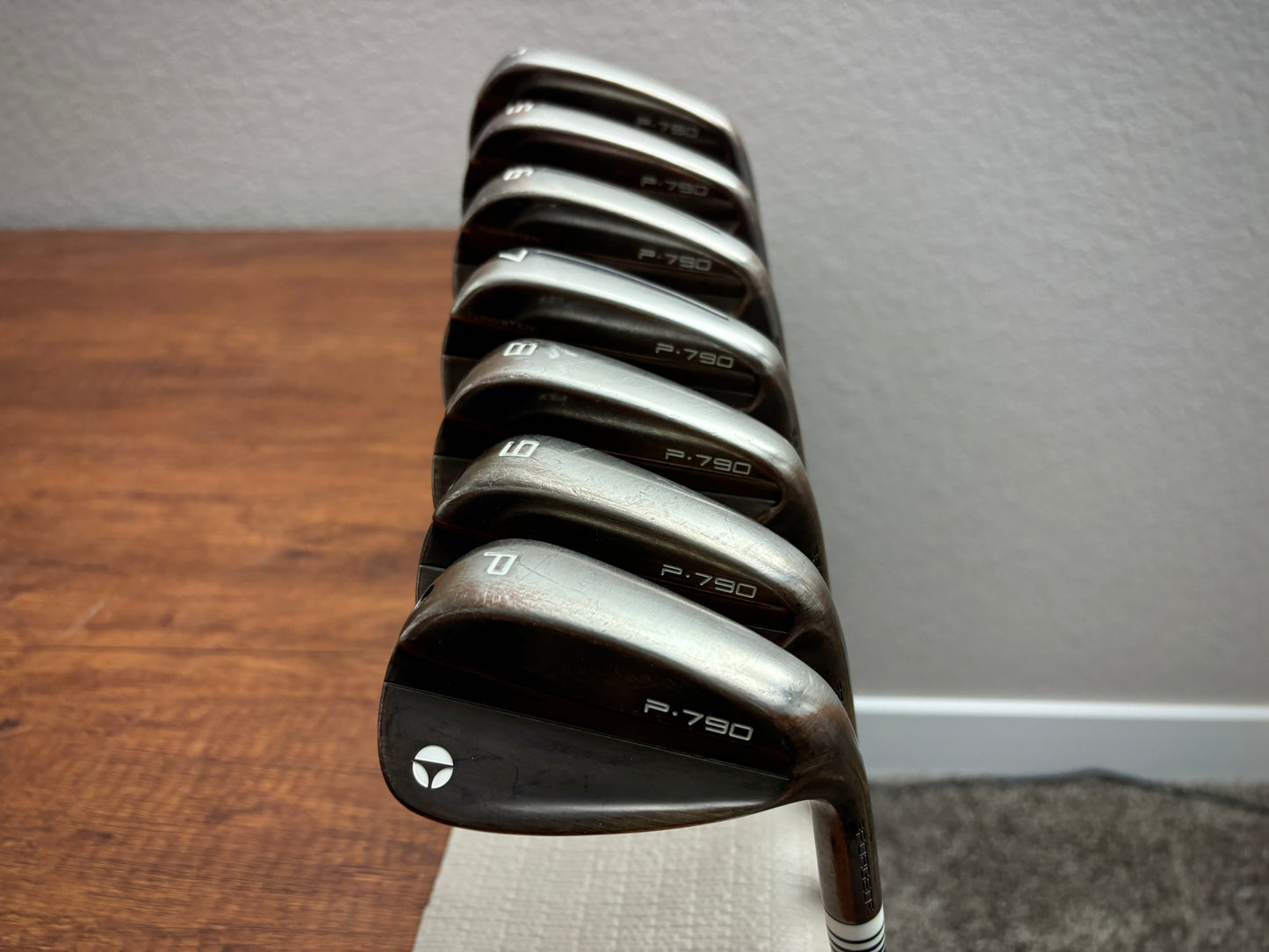 Taylormade P790 ‘23 Aged Copper Iron Set 4-PW / Project X LZ 6.5 X-Stiff