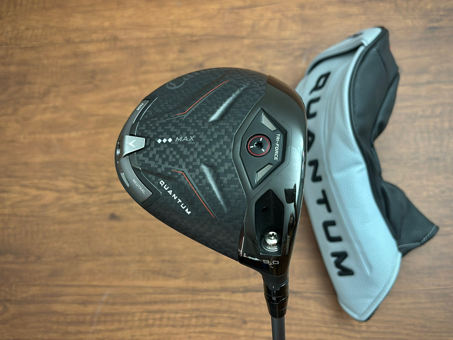 Callaway Quantum Max Triple Diamond Driver 9* + headcover / Stiff