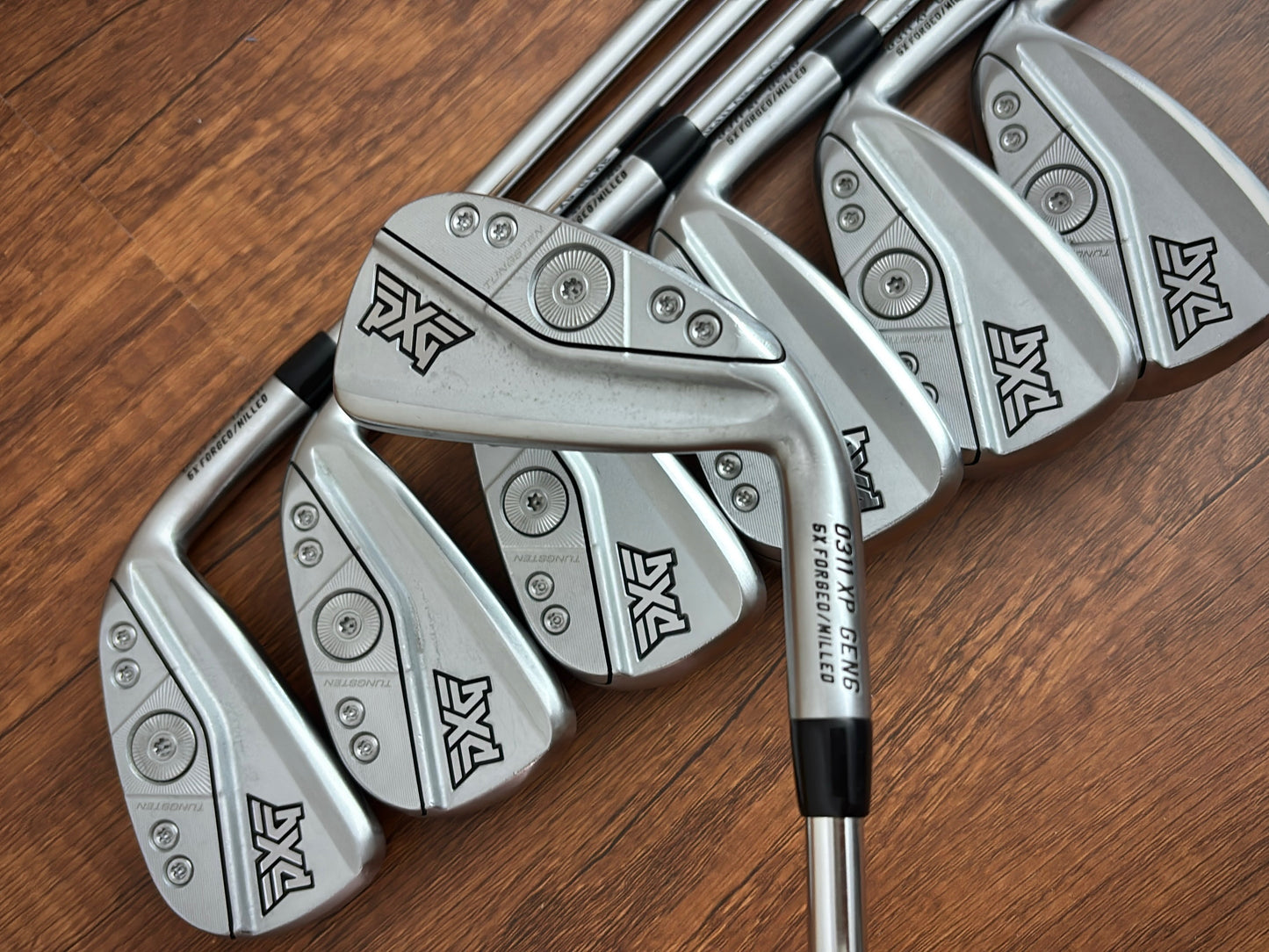 PXG 0311 XP Gen 6 Double Chrome Iron Set 4-PW / True Temper Elevate Stiff