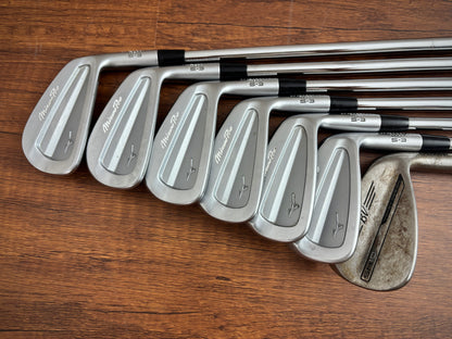 Mizuno Pro S-3 Iron Set 4-PW (Vokey SM10 Raw 46* wedge) / X-Stiff