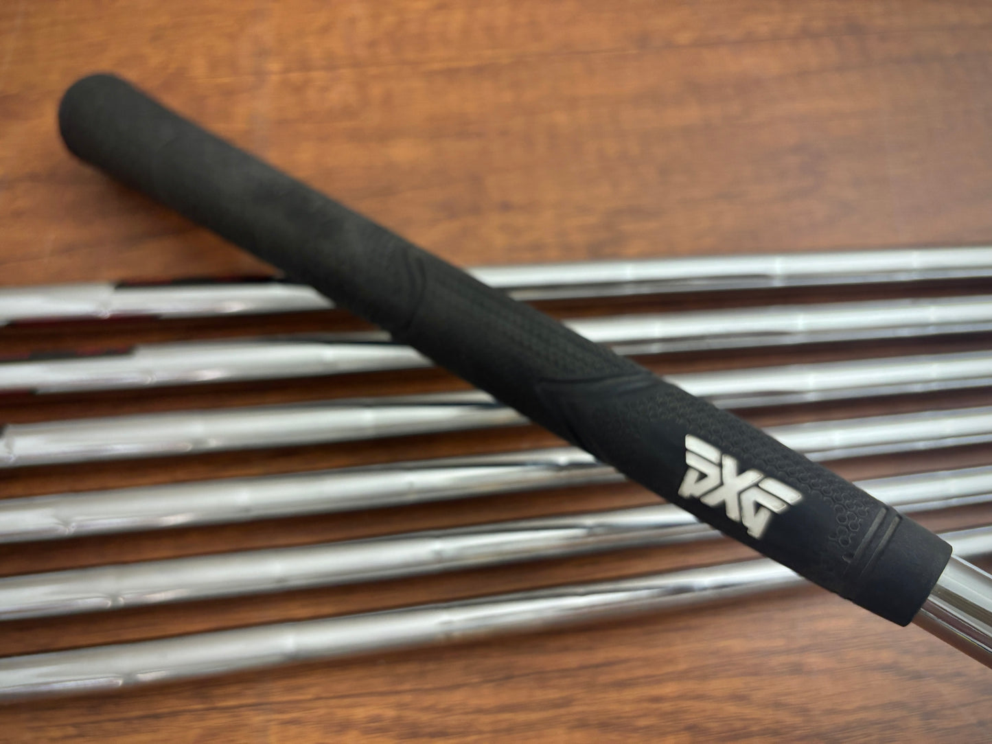 (Left-handed) (+1.5”) PXG XCOR2 Black Iron Set 5-GW / KBS Tour 130 X-Stiff