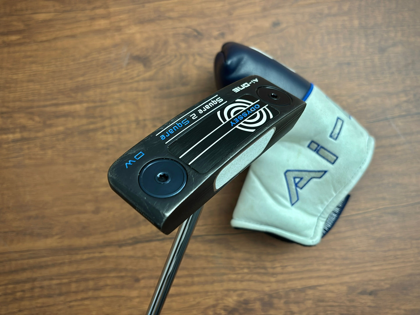 Odyssey Ai-ONE Square 2 Square Double Wide Putter 35" + headcover