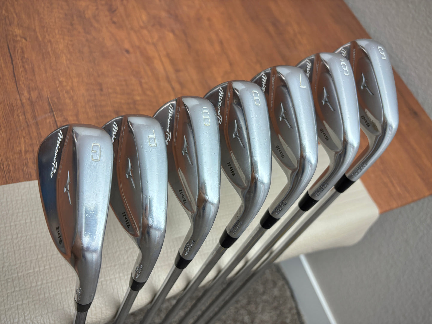 Mizuno Pro 245 Iron Set 5-GW / Dynamic Gold R300 Regular Flex
