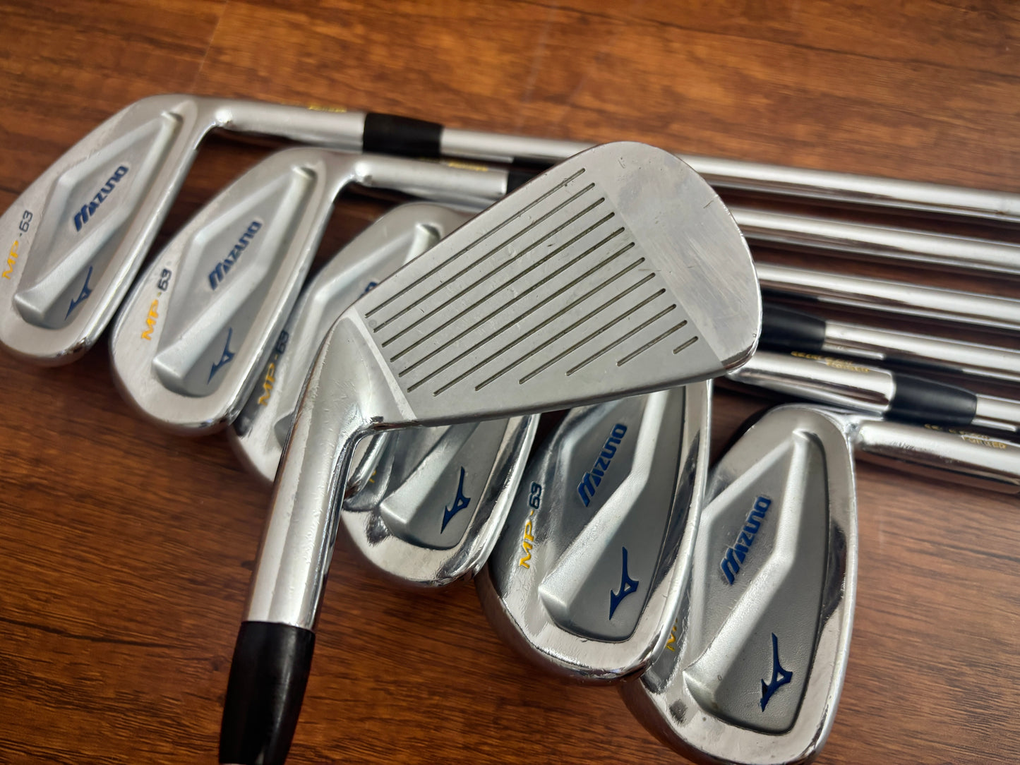 (+1") Mizuno MP-63 Iron Set 4-PW / KBS Tour Stiff