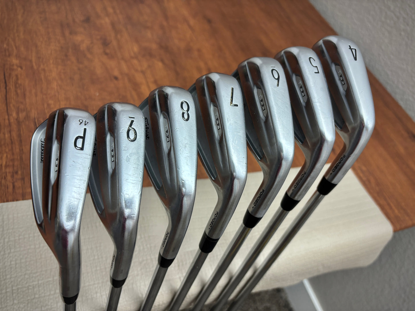 Titleist T100 '21 Iron Set 4-PW / True Temper AMT S300 Stiff