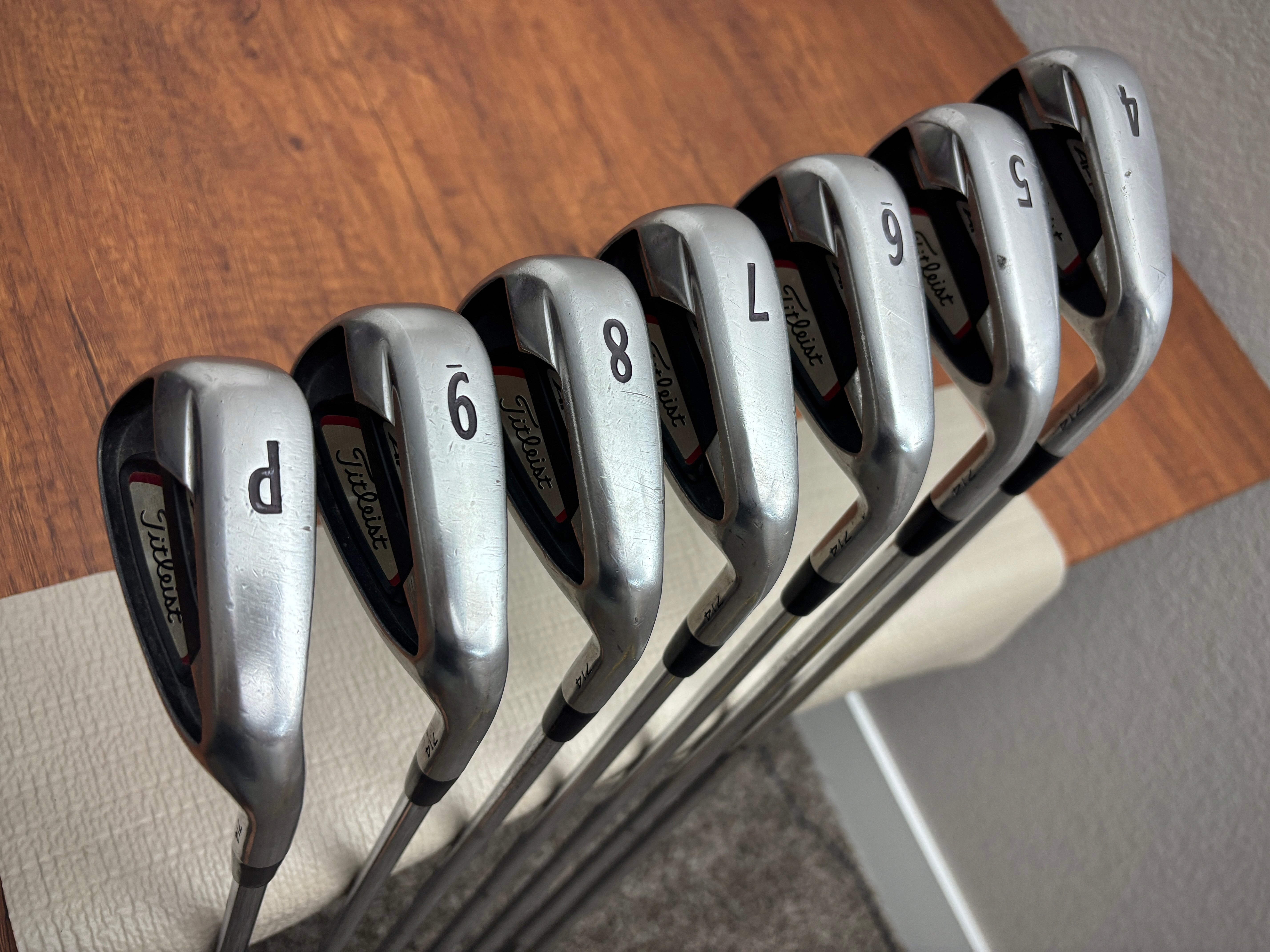 Titleist - Titleist　アイアンセットAP1 714 　Flex　S Titleist AP1 714 Iron Set 4-PW / True Temper XP R300 Regular
