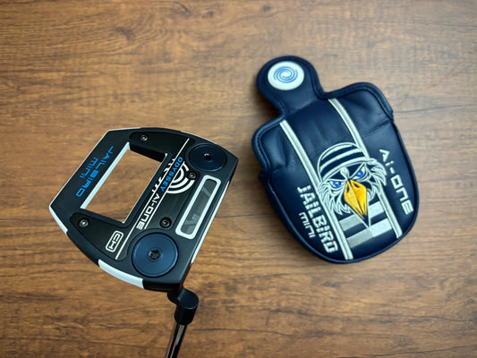 *MINT* Odyssey Ai-ONE Jailbird Mini Putter 35” + headcover